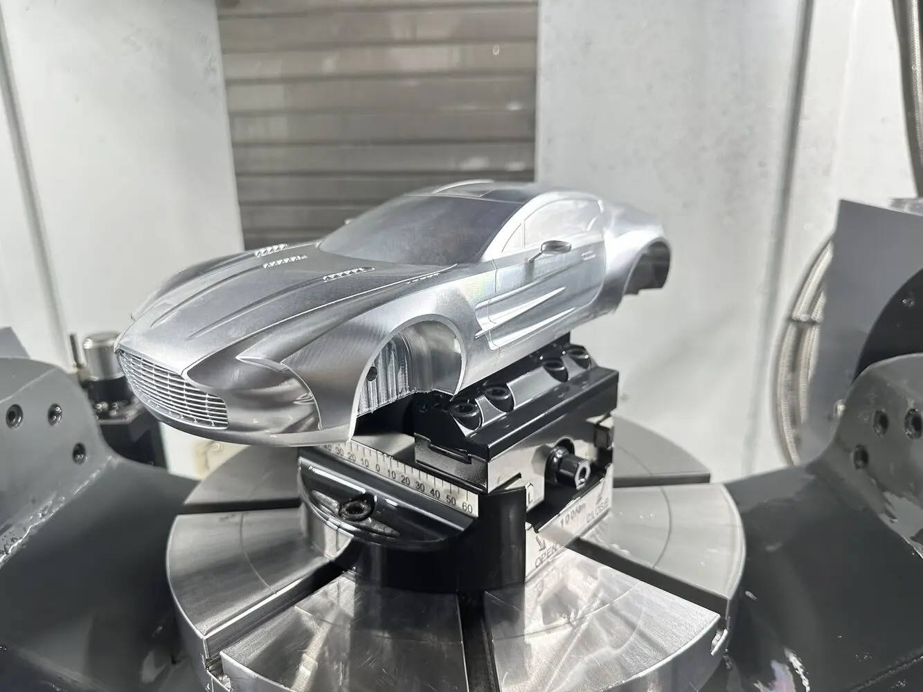 CNC-machined automotive styling prototype