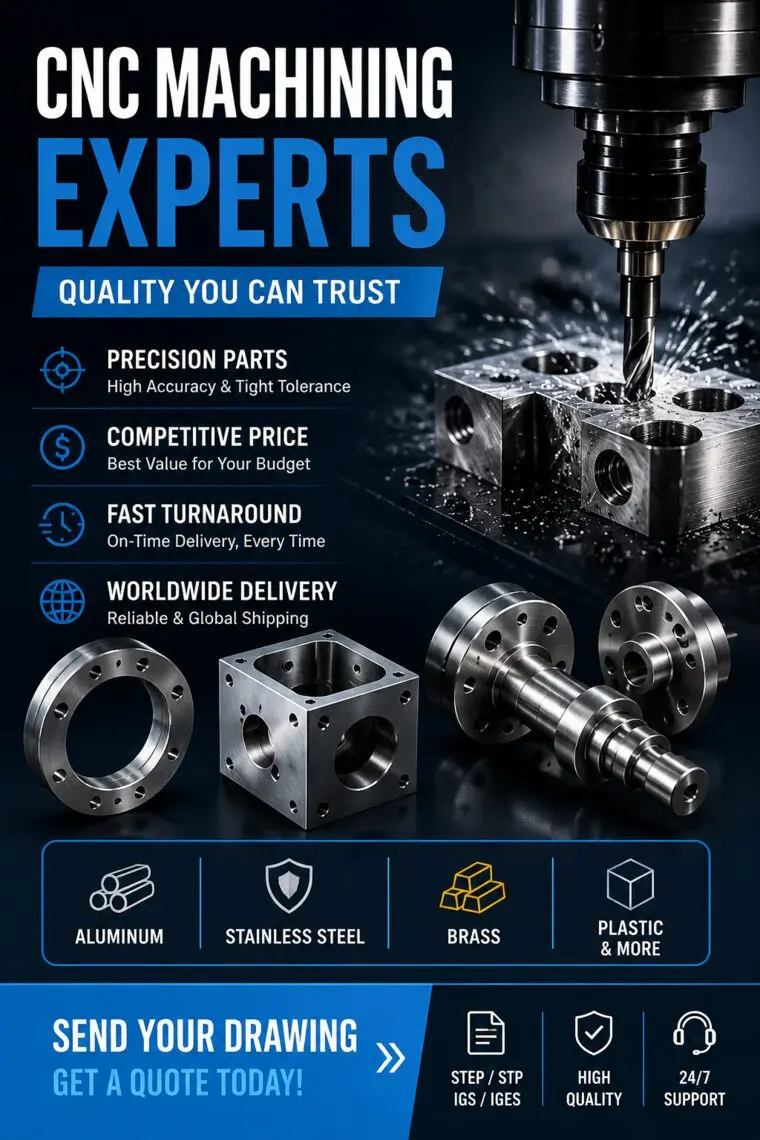 CNC machining quality and delivery capabilities